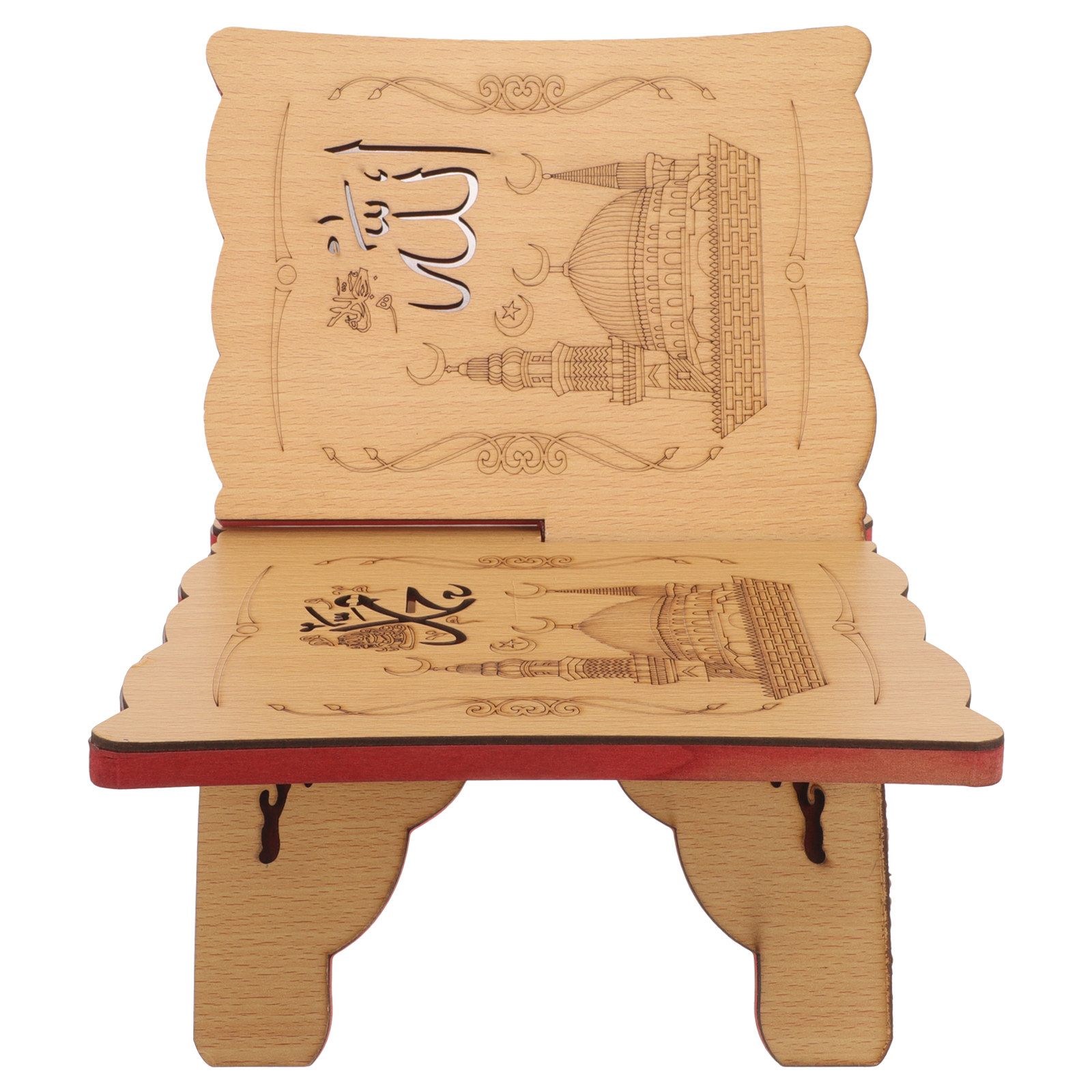 Magazine Holder Rack - Holz-Koranhalter, Leseständer, multifunktionales Schreibtisch-Bücherregal für Bücher,