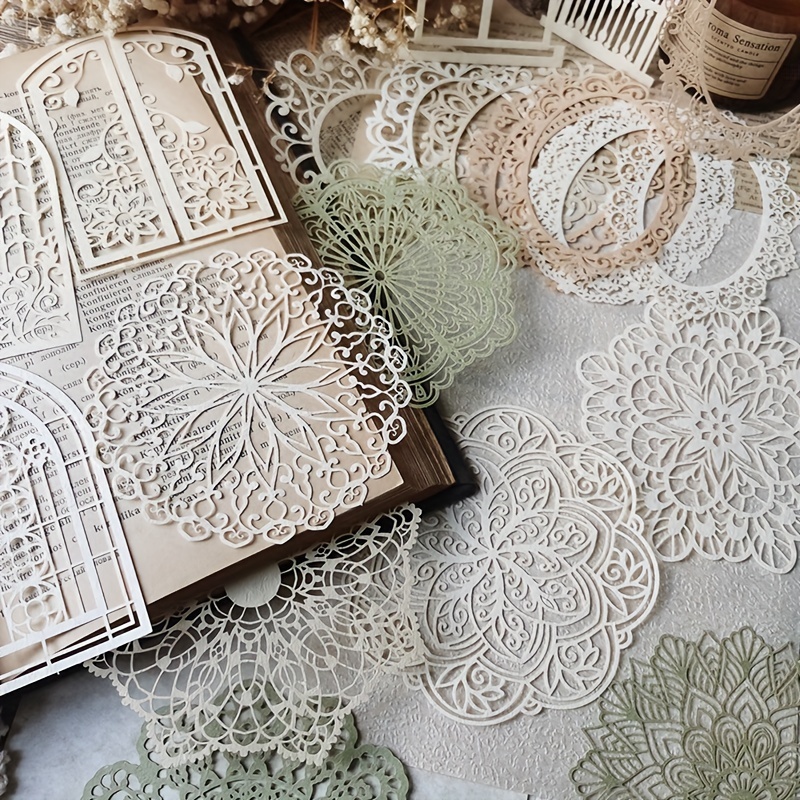 10 Stück Vintage Spitze Hohlma – Ink Blotter Paper Bewertung und Preis