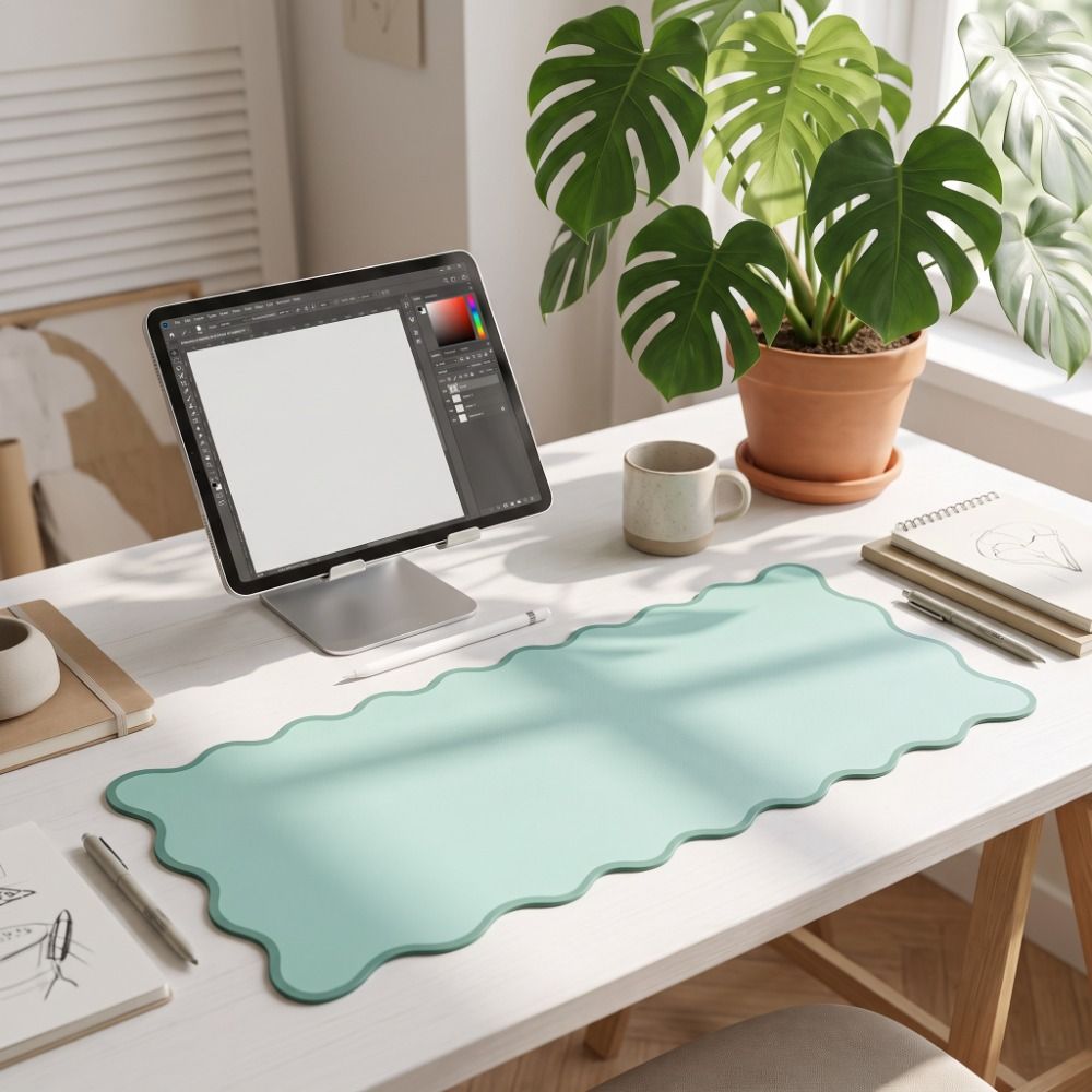 Süße PU-Leder-Schreibtischunte – Leather Desk Pad Bewertung und Preis
