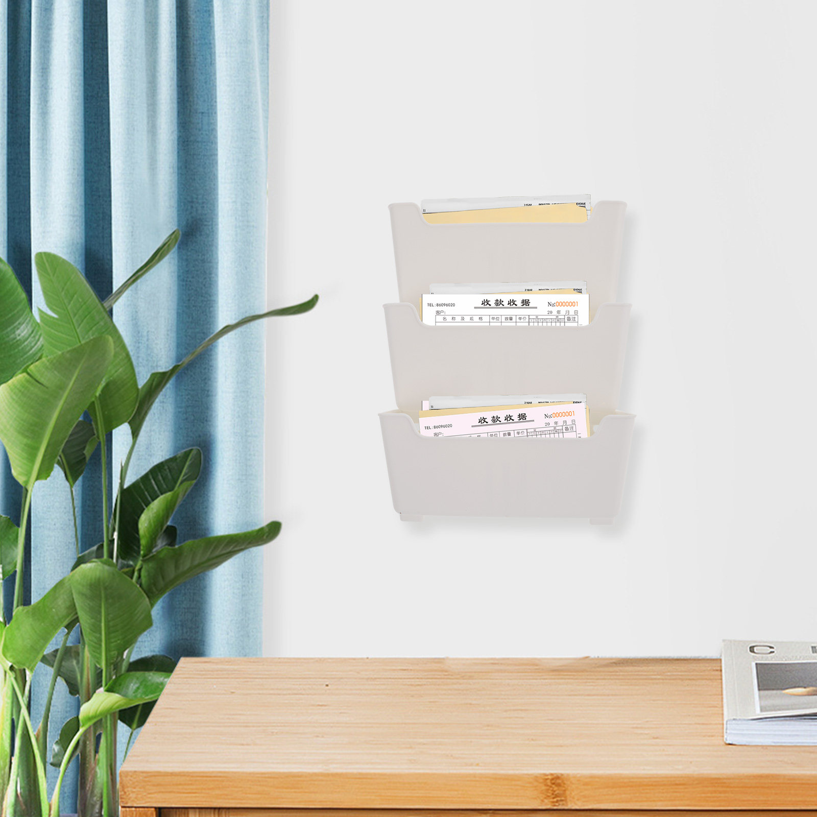 1 Set Wandmontierter Aktenorga – Magazine Holder Rack Bewertung und Preis