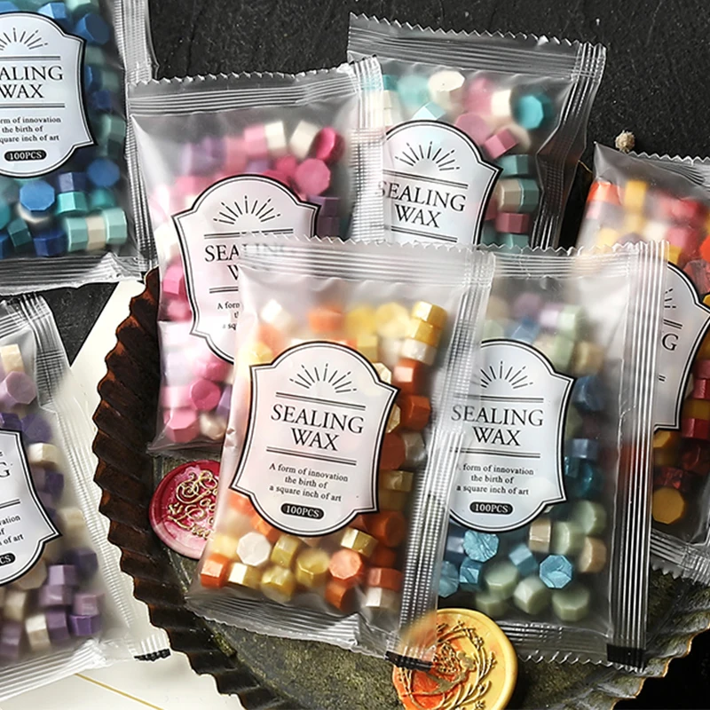 200 Stück/Beutel achteckige Si – Wax Seal Stamp Set Bewertung und Preis