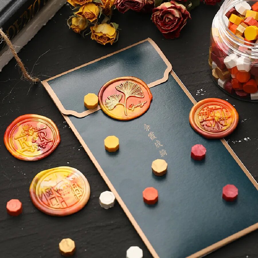 200 Stück/Beutel achteckige Si – Wax Seal Stamp Set Bewertung und Preis