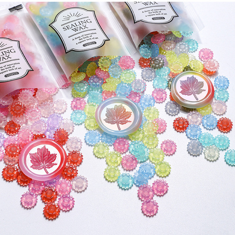100 Stück durchscheinende Sonn – Wax Seal Stamp Set Bewertung und Preis